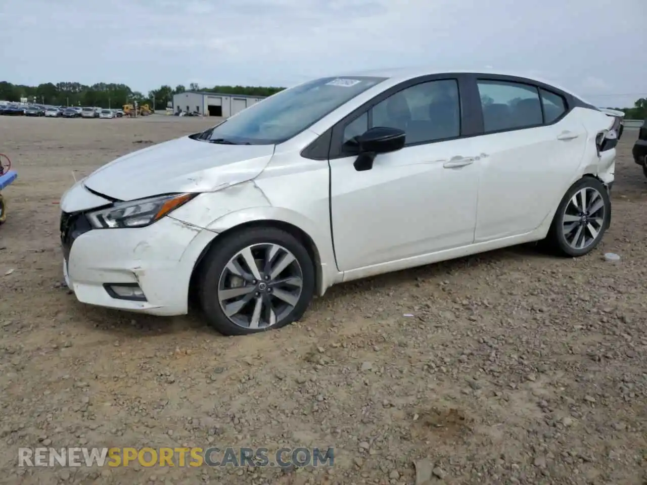 1 Photograph of a damaged car 3N1CN8FV8ML896737 NISSAN VERSA 2021