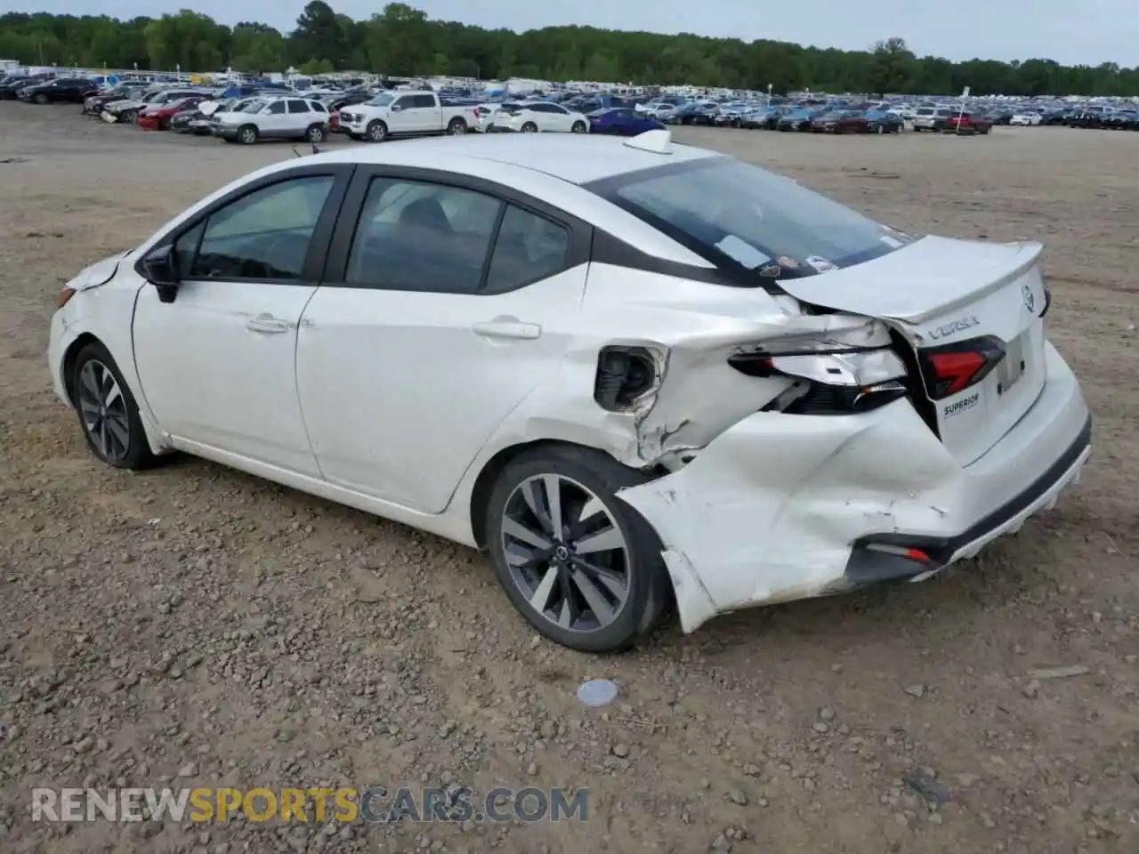 2 Photograph of a damaged car 3N1CN8FV8ML896737 NISSAN VERSA 2021