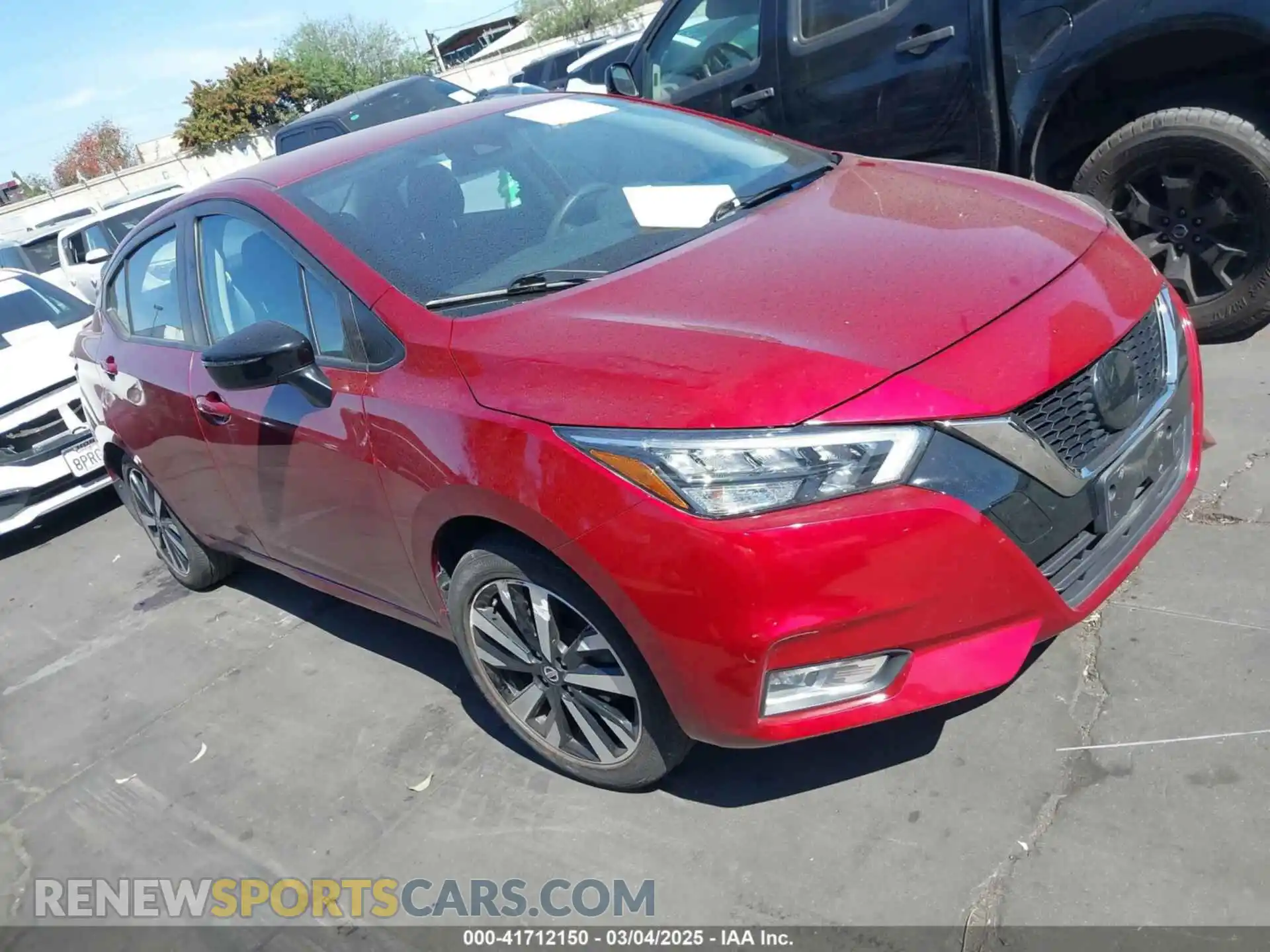 1 Photograph of a damaged car 3N1CN8FV9ML917529 NISSAN VERSA 2021