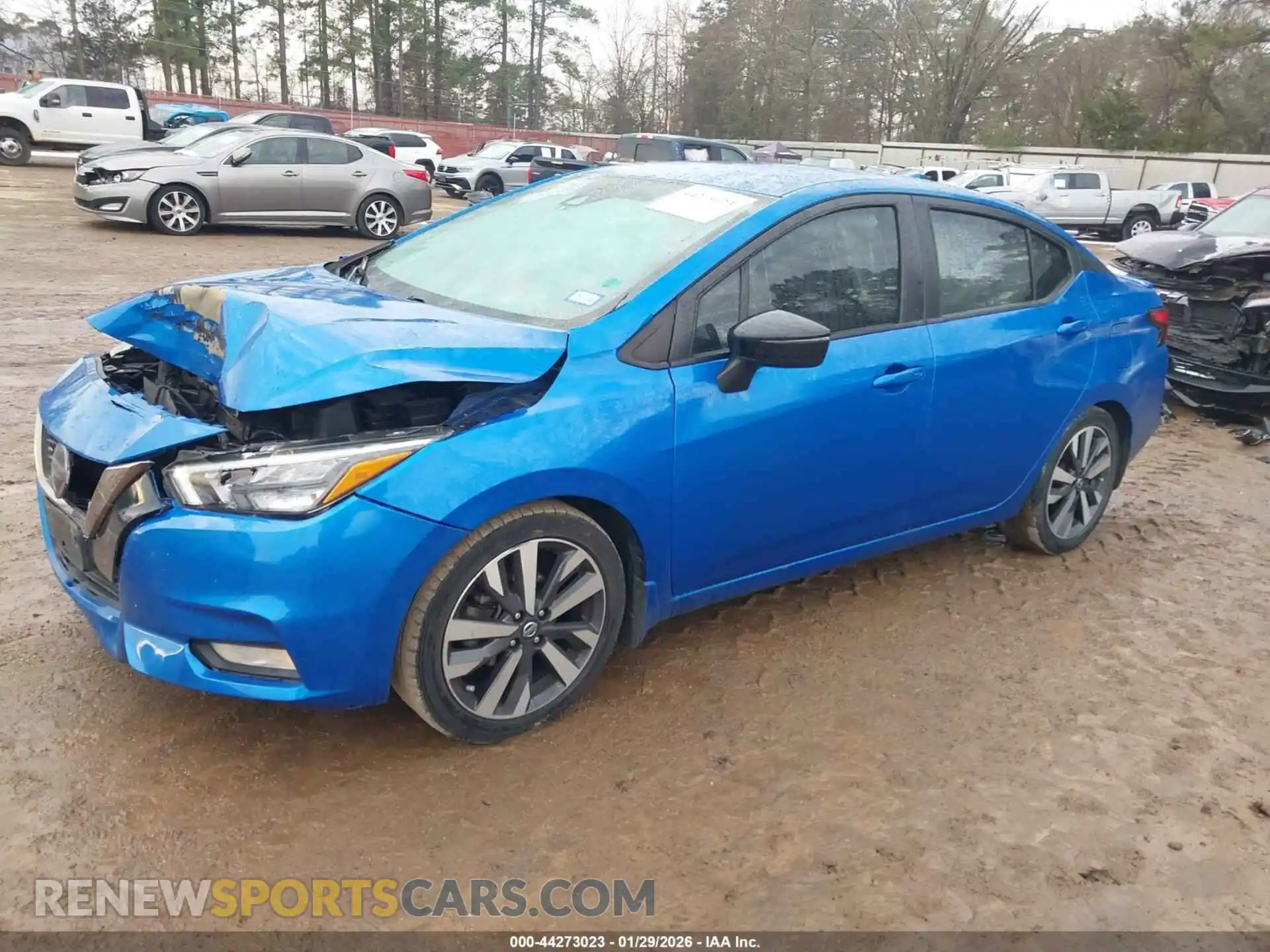 2 Photograph of a damaged car 3N1CN8FVXML813731 NISSAN VERSA 2021