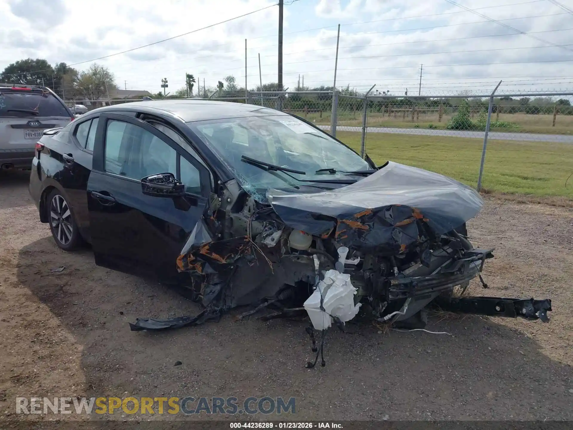 1 Photograph of a damaged car 3N1CN8FVXML917944 NISSAN VERSA 2021