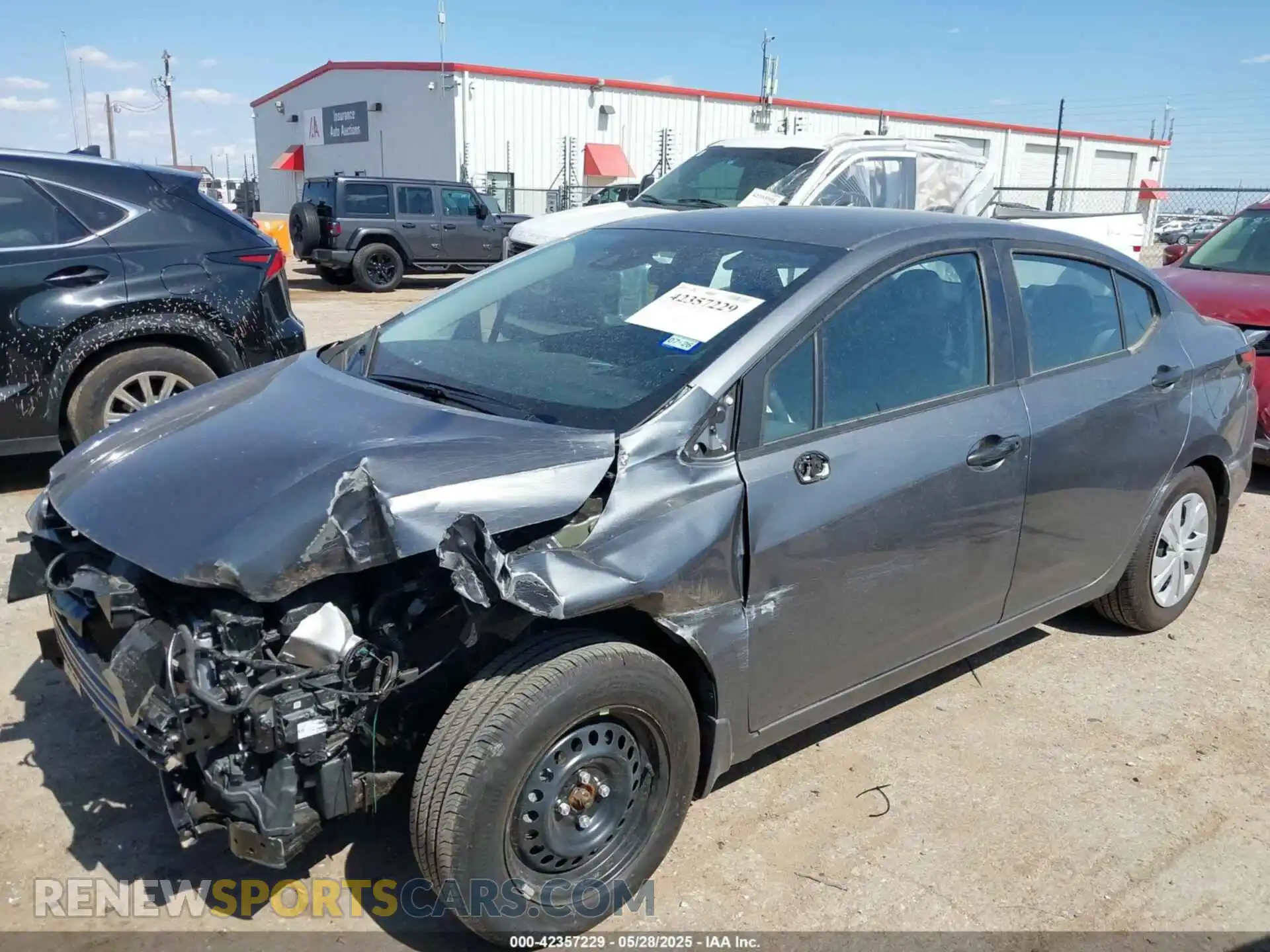 2 Photograph of a damaged car 3N1CN8BV3PL856477 NISSAN VERSA 2023