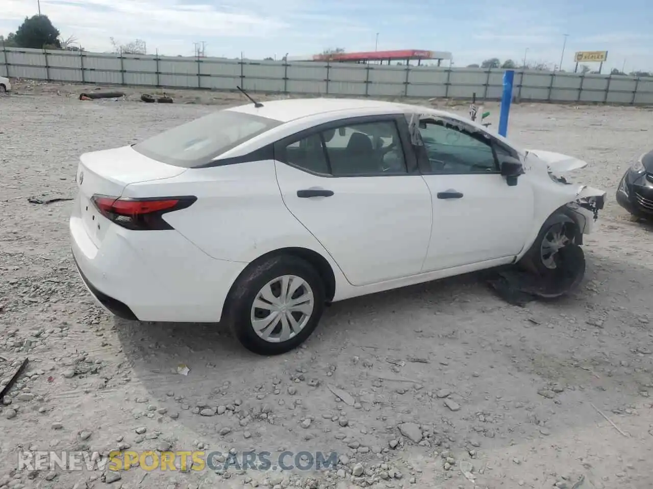 3 Photograph of a damaged car 3N1CN8DV0PL819979 NISSAN VERSA 2023
