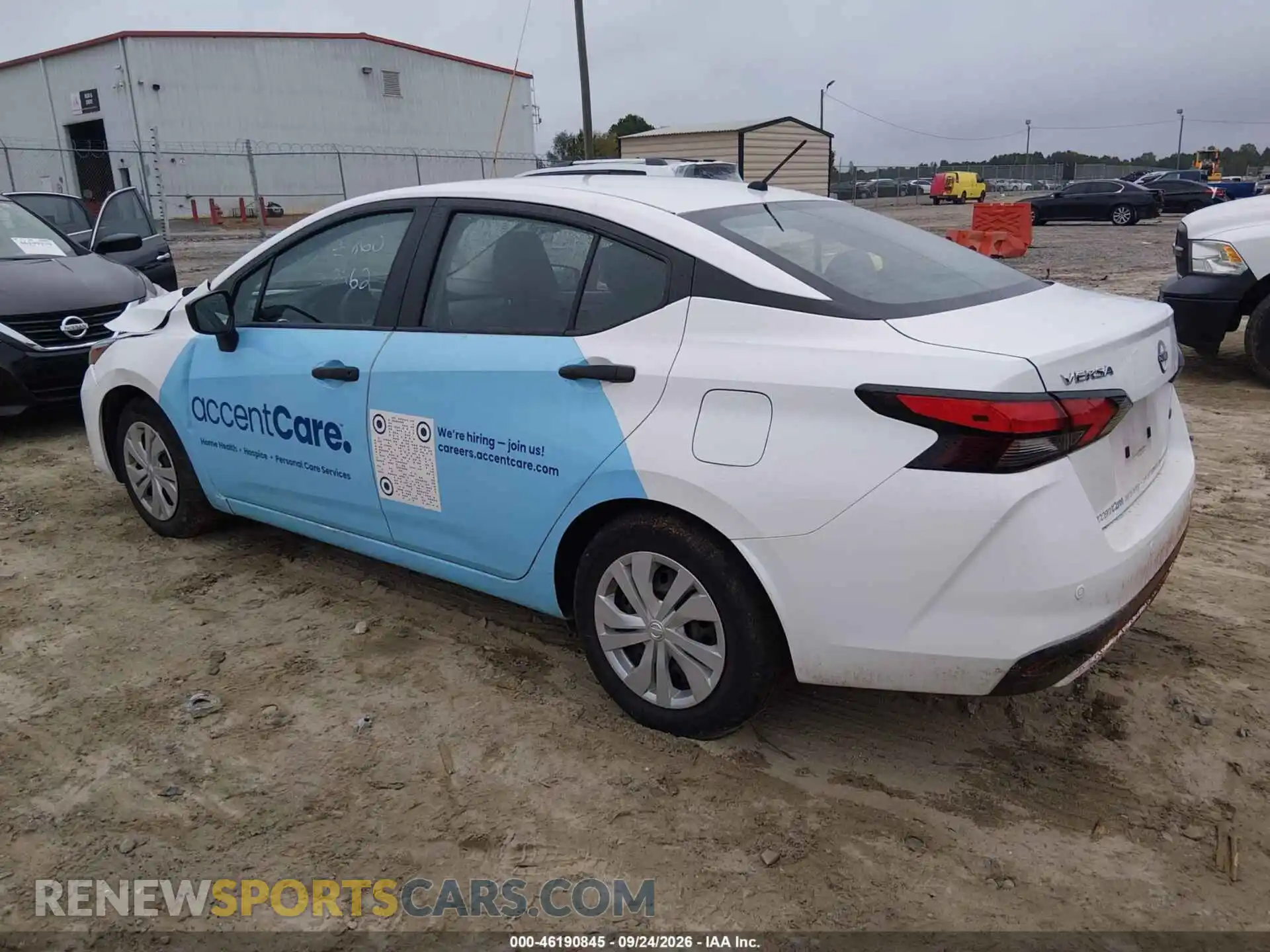 3 Photograph of a damaged car 3N1CN8DV5PL829262 NISSAN VERSA 2023