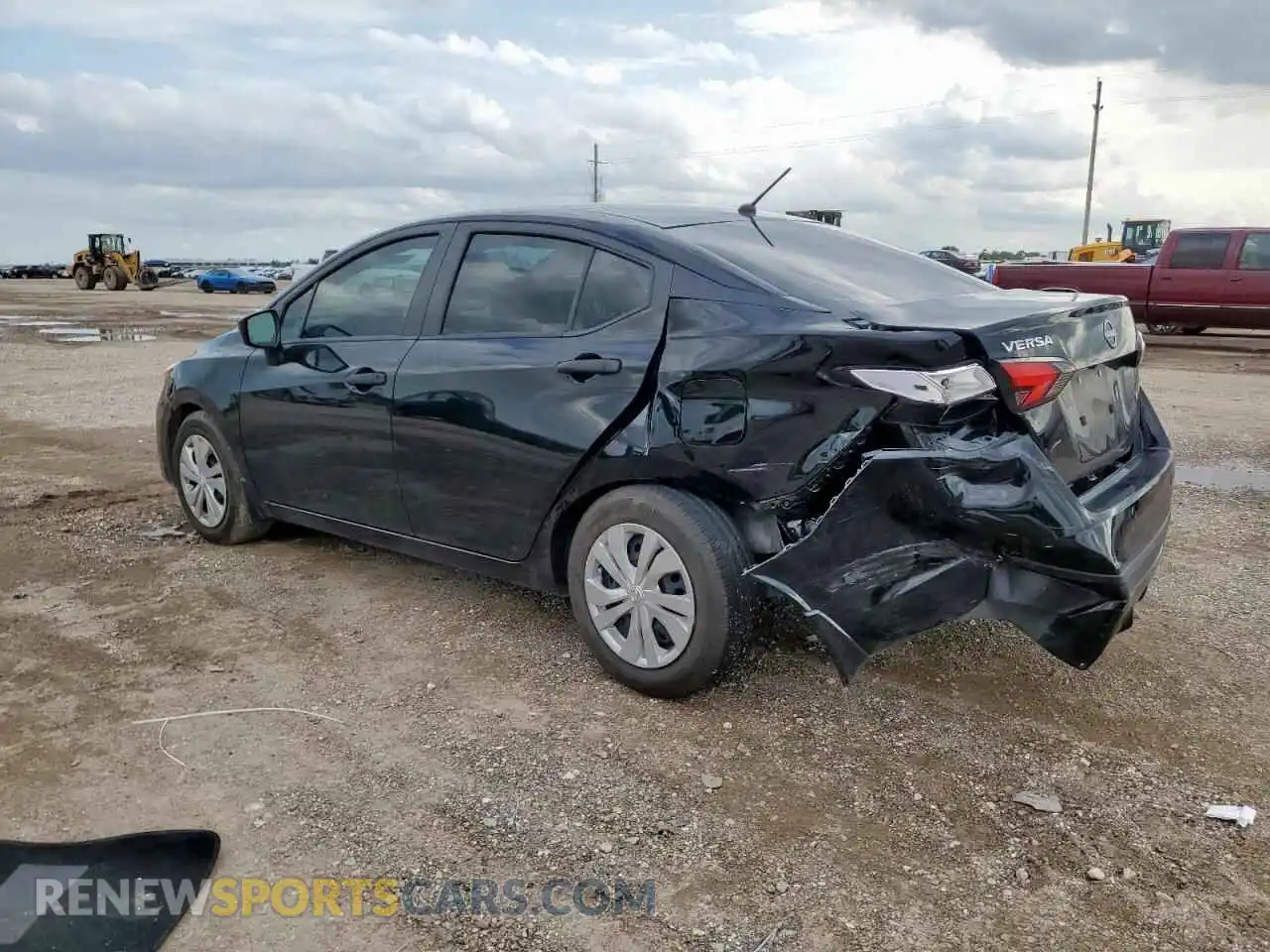 2 Photograph of a damaged car 3N1CN8DV5PL856302 NISSAN VERSA 2023