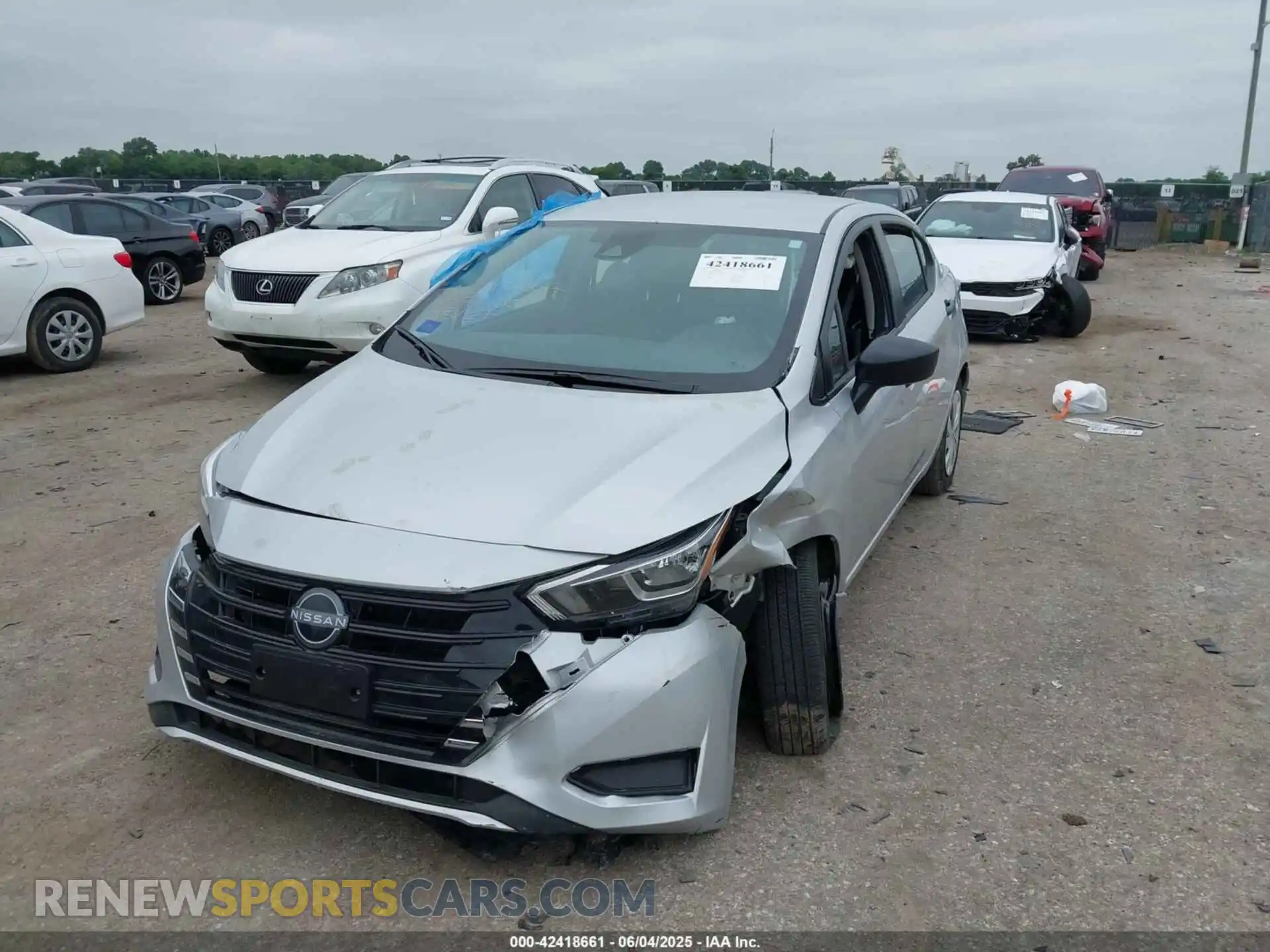 2 Photograph of a damaged car 3N1CN8DV2RL927300 NISSAN VERSA 2024