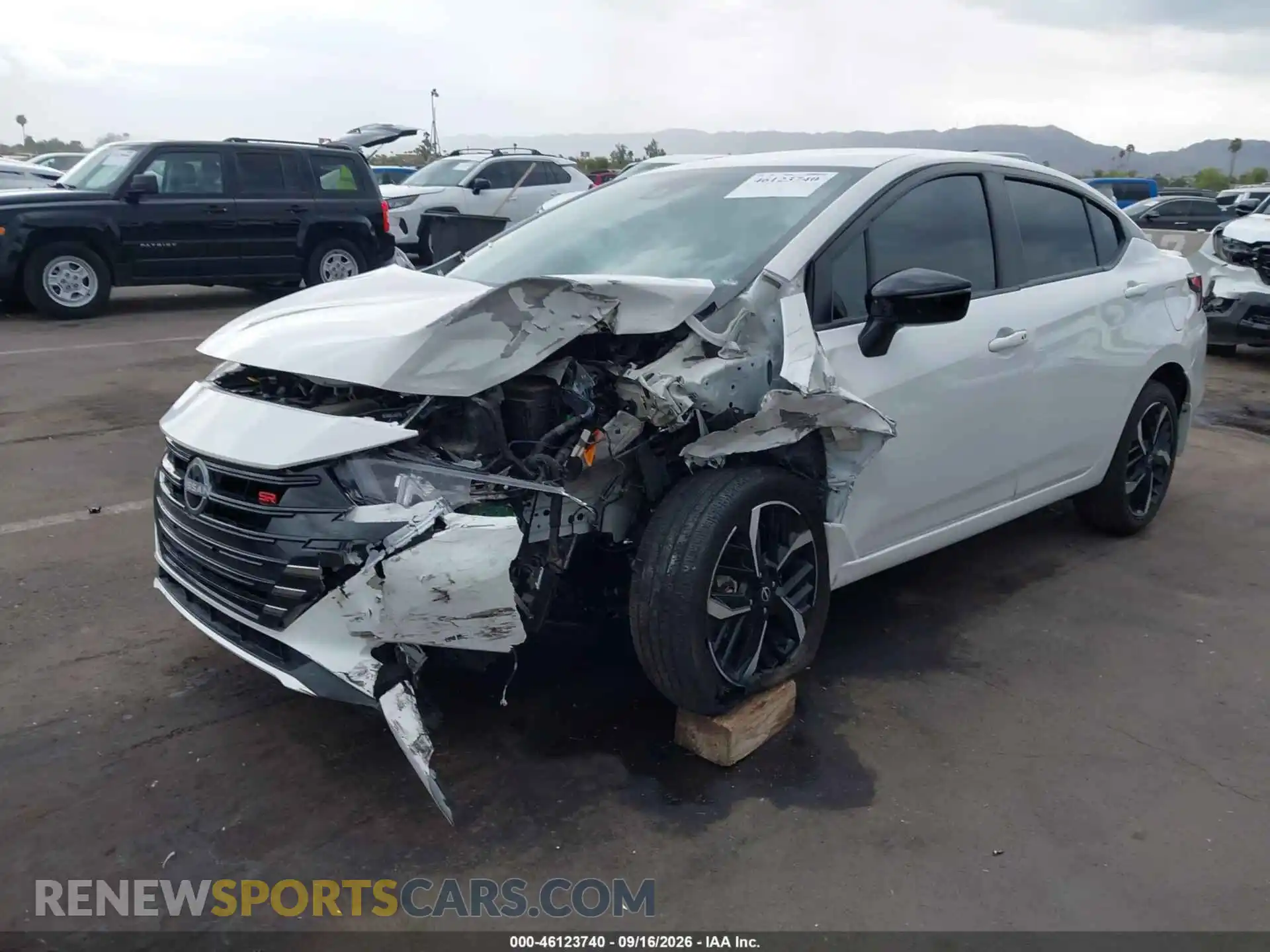 2 Photograph of a damaged car 3N1CN8FV4RL926808 NISSAN VERSA 2024
