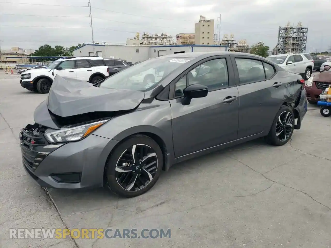 1 Photograph of a damaged car 3N1CN8FV6RL870323 NISSAN VERSA 2024