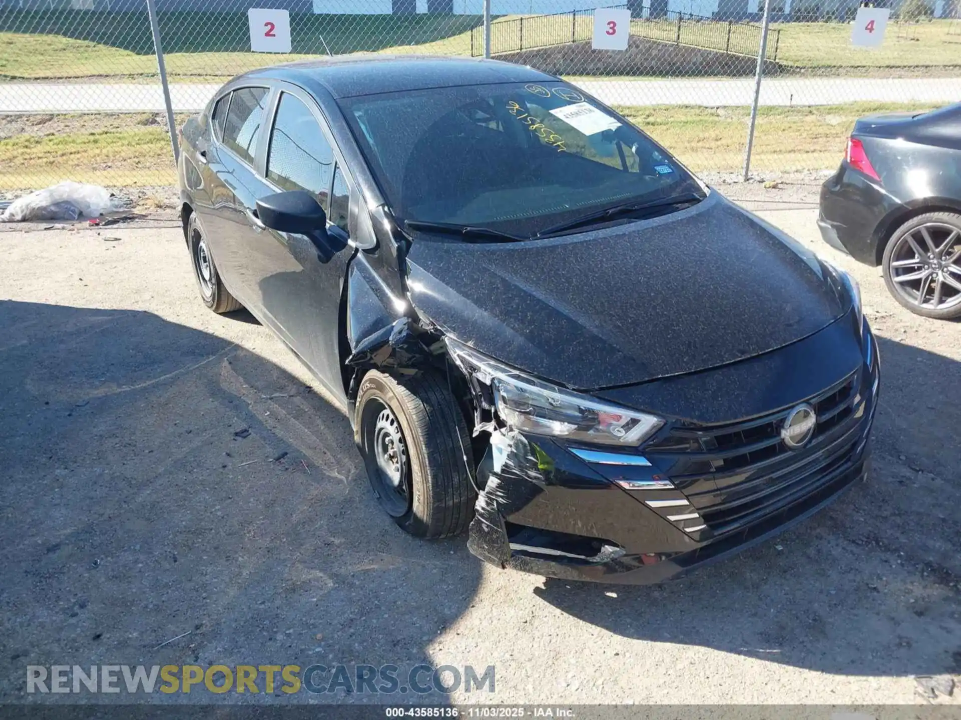1 Photograph of a damaged car 3N1CN8DV7SL819440 NISSAN VERSA 2025