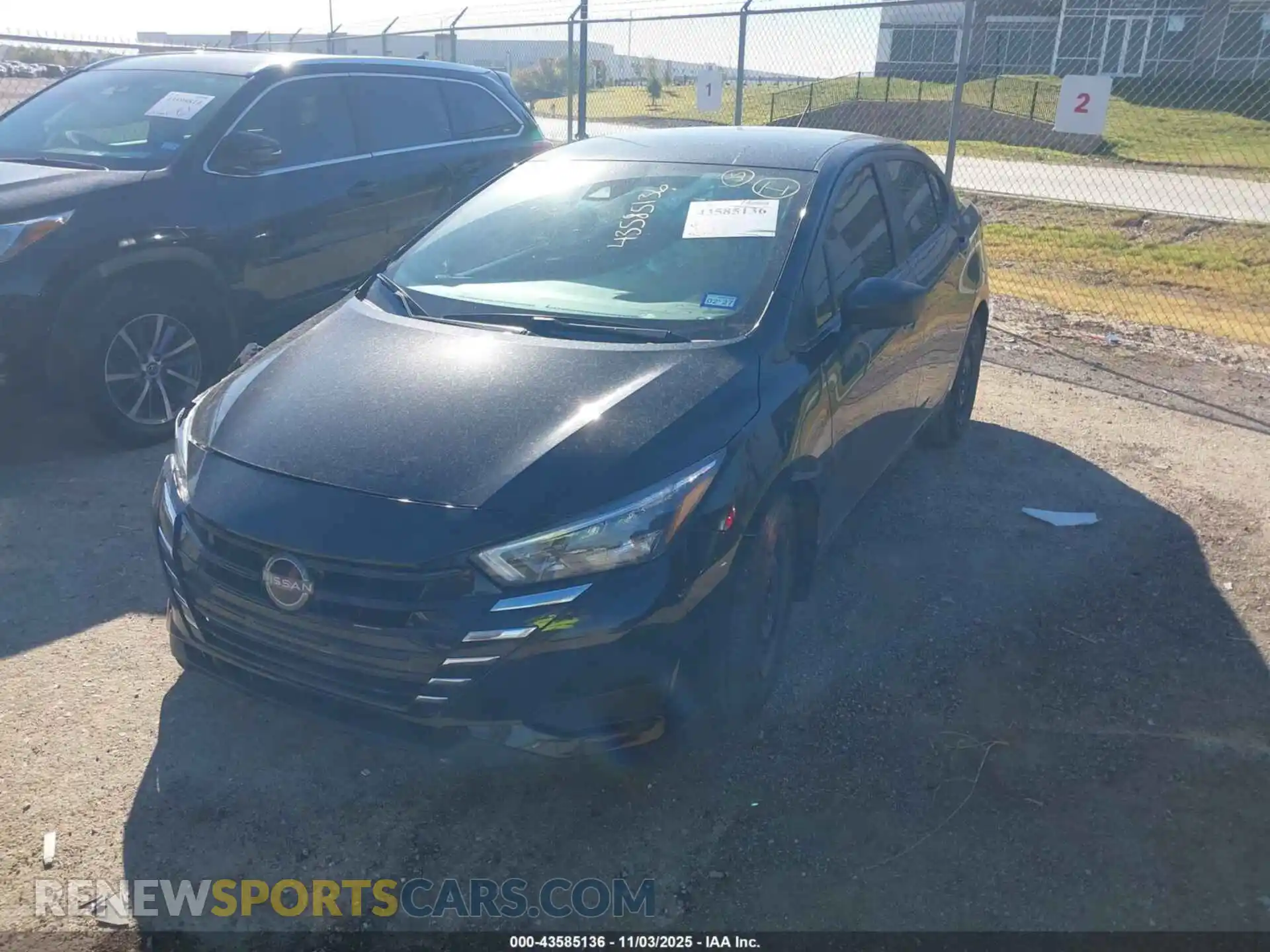 2 Photograph of a damaged car 3N1CN8DV7SL819440 NISSAN VERSA 2025