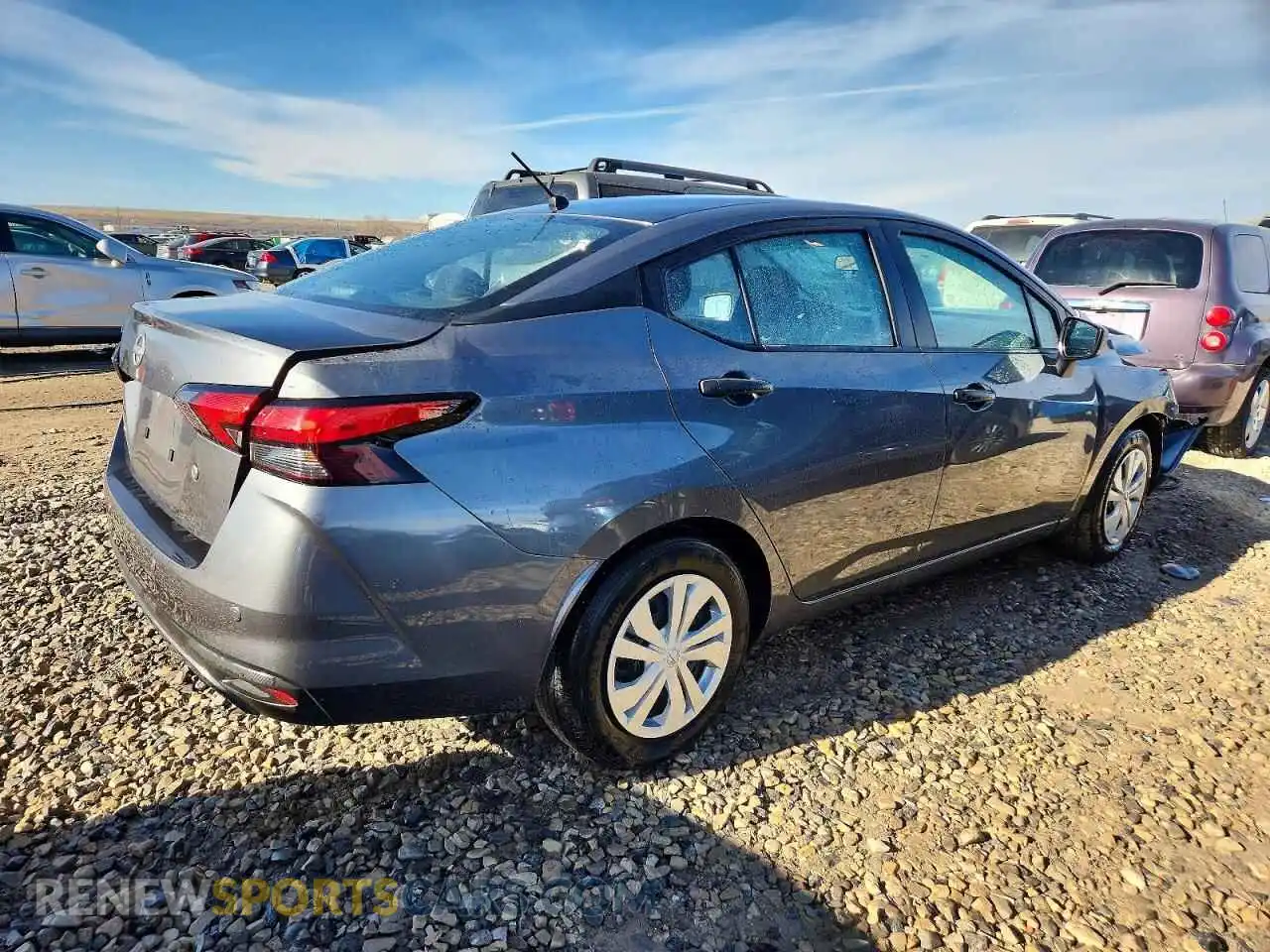 3 Photograph of a damaged car 3N1CN8DV7SL823410 NISSAN VERSA 2025