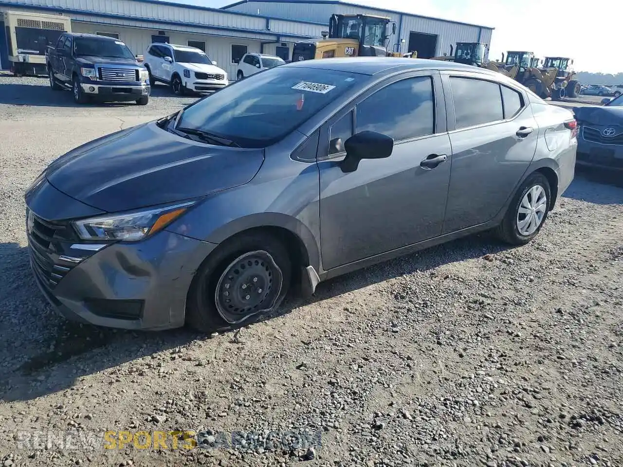 1 Photograph of a damaged car 3N1CN8DV7SL823844 NISSAN VERSA 2025
