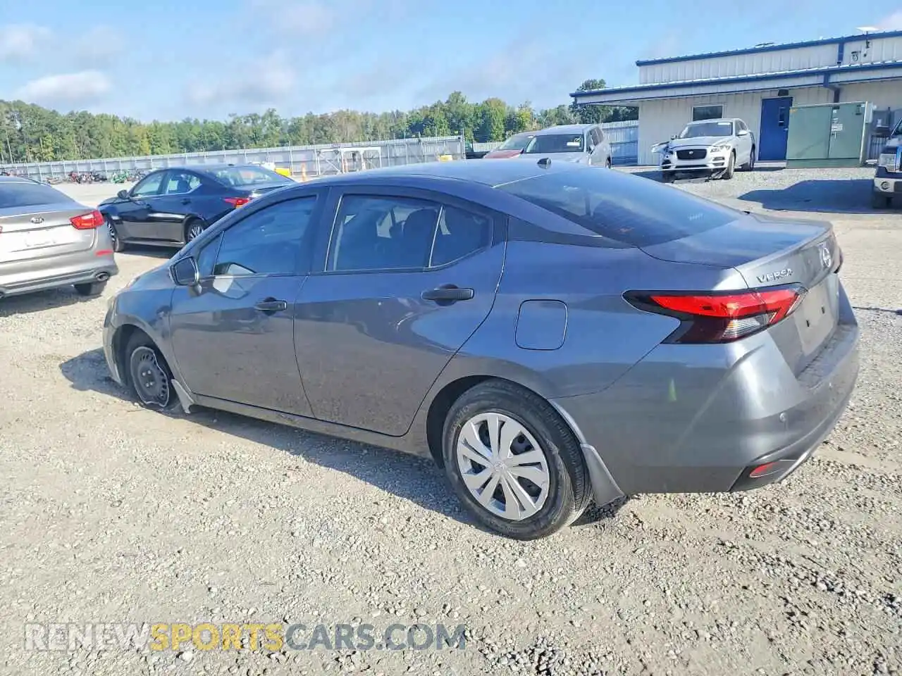 2 Photograph of a damaged car 3N1CN8DV7SL823844 NISSAN VERSA 2025