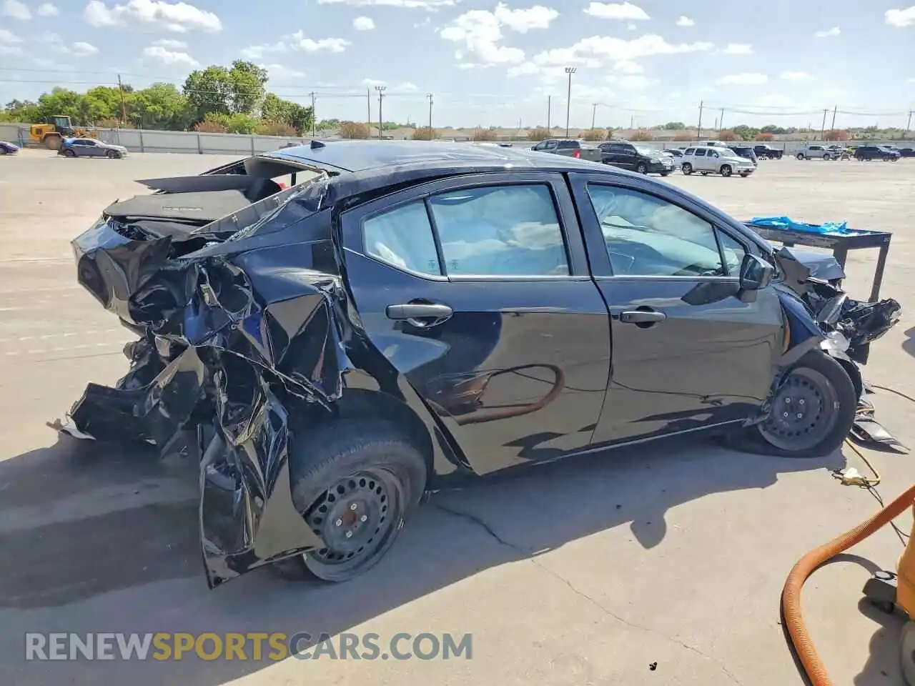 3 Photograph of a damaged car 3N1CN8DV7SL823942 NISSAN VERSA 2025