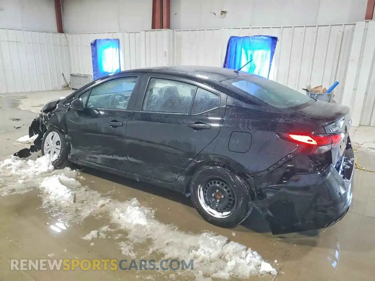 2 Photograph of a damaged car 3N1CN8DV7SL840224 NISSAN VERSA 2025