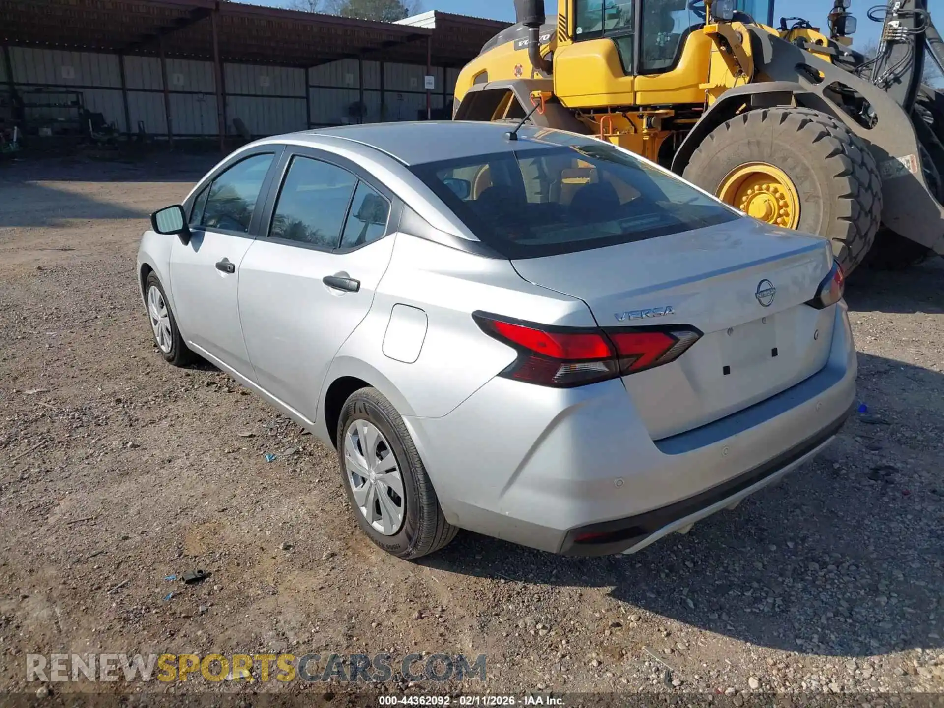 3 Photograph of a damaged car 3N1CN8DV7SL843771 NISSAN VERSA 2025
