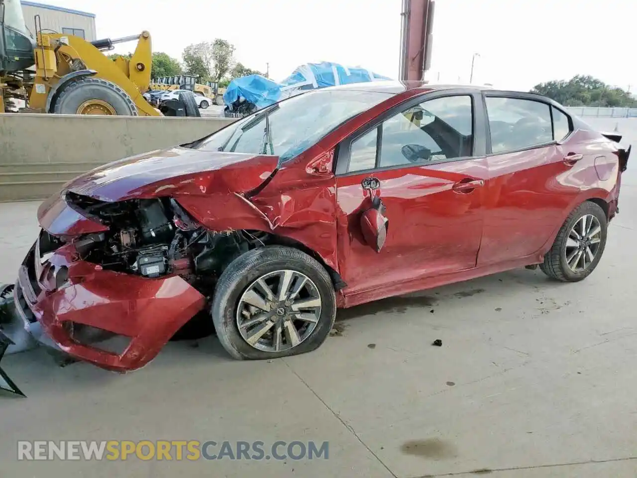 1 Photograph of a damaged car 3N1CN8EV7SL818075 NISSAN VERSA 2025