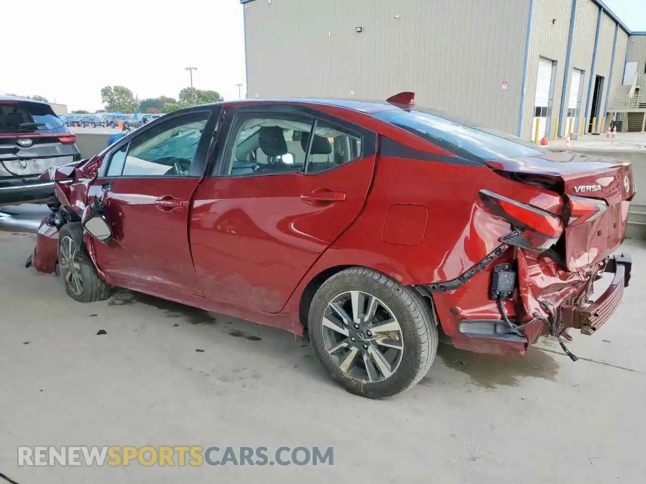 2 Photograph of a damaged car 3N1CN8EV7SL818075 NISSAN VERSA 2025