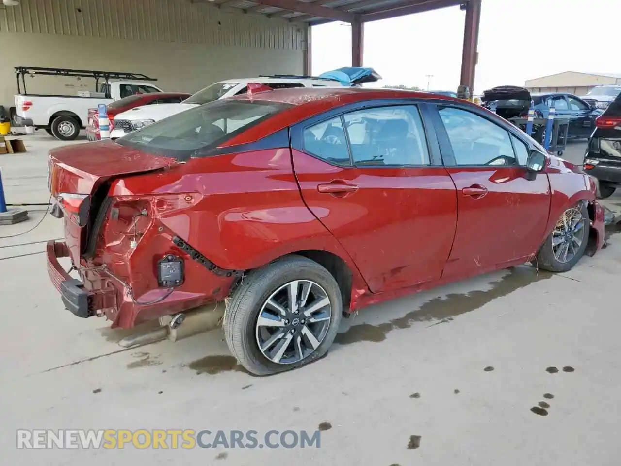 3 Photograph of a damaged car 3N1CN8EV7SL818075 NISSAN VERSA 2025