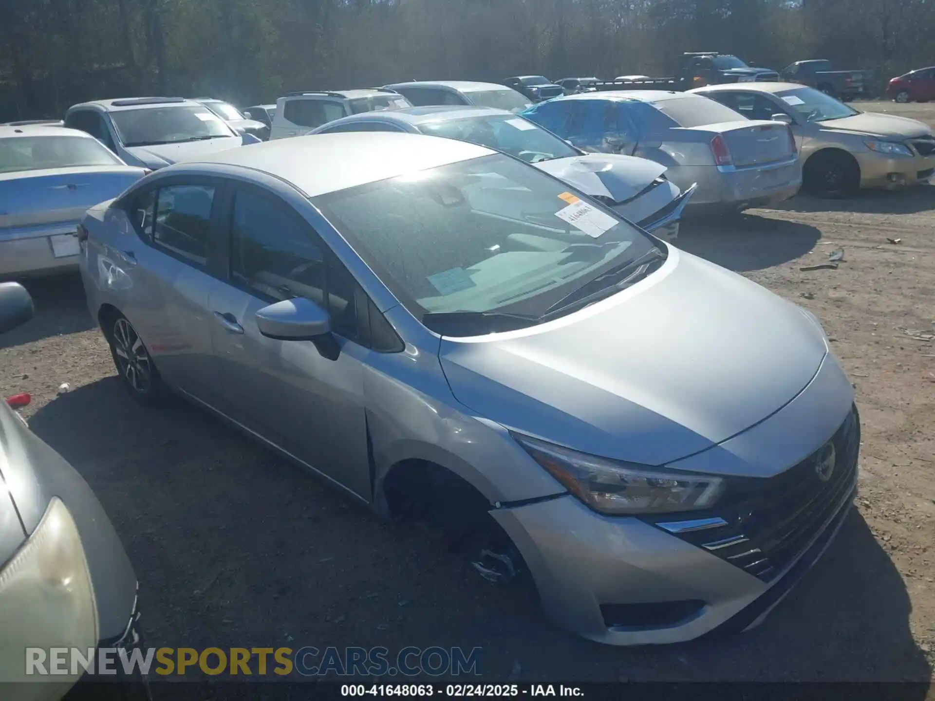 1 Photograph of a damaged car 3N1CN8EV7SL830131 NISSAN VERSA 2025