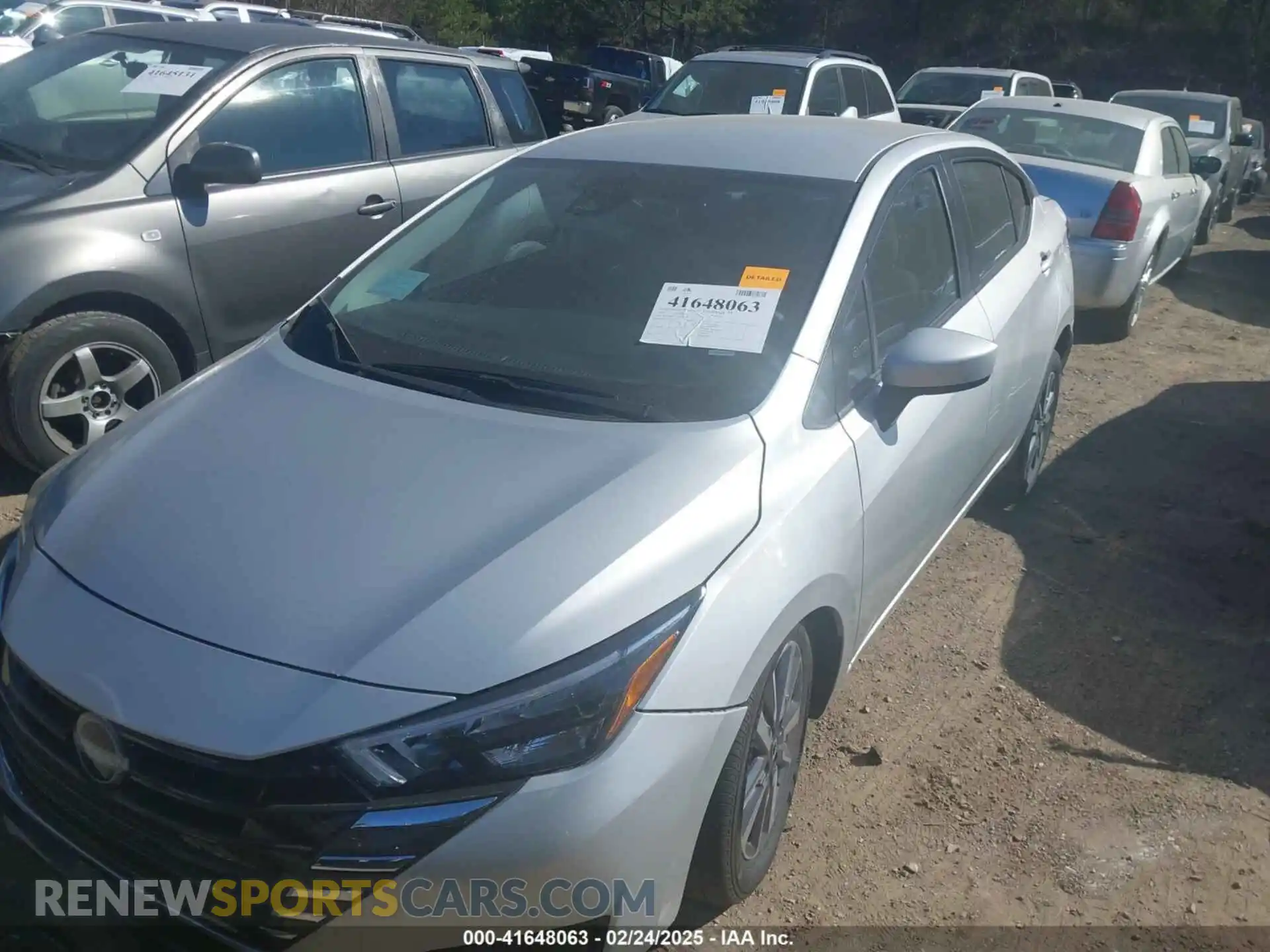 2 Photograph of a damaged car 3N1CN8EV7SL830131 NISSAN VERSA 2025
