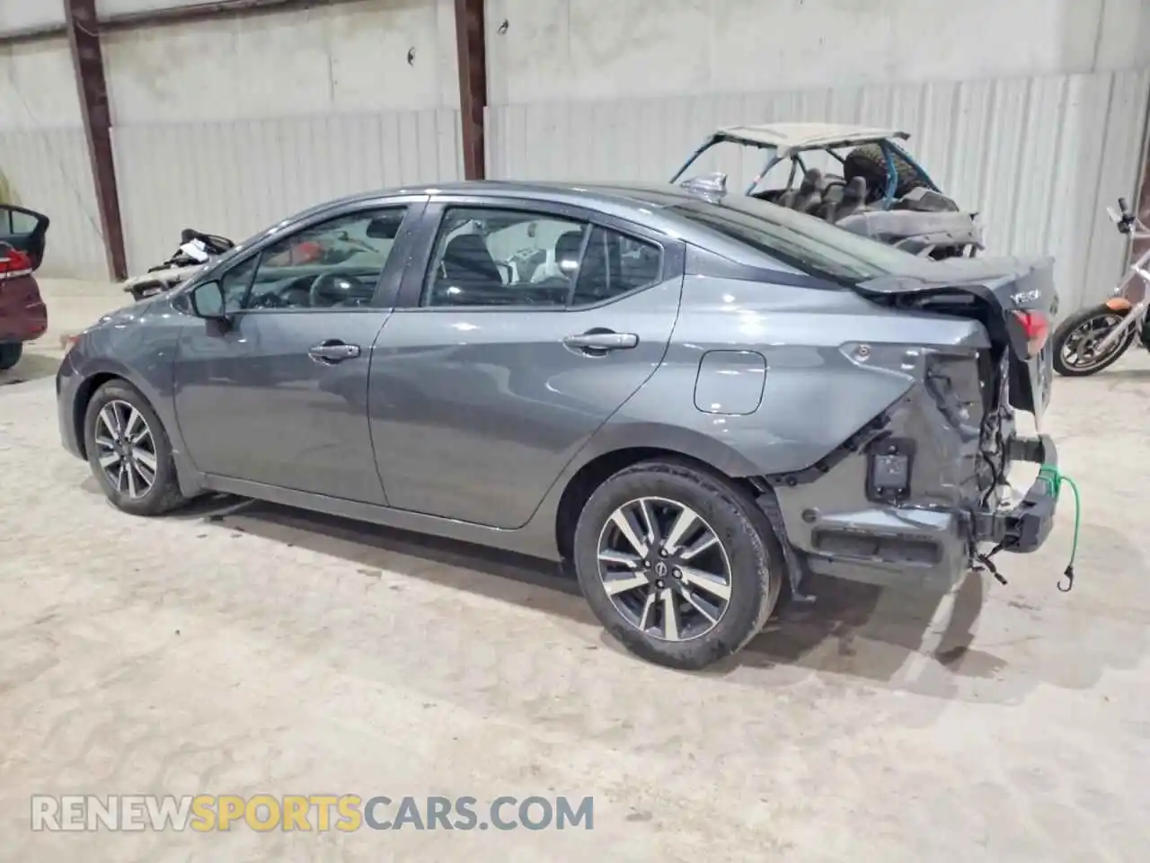 2 Photograph of a damaged car 3N1CN8EV7SL856289 NISSAN VERSA 2025