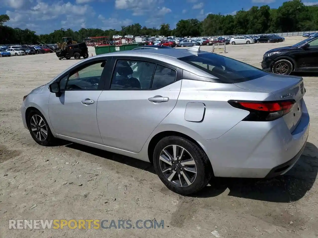 2 fotografías del automóvil dañado 3N1CN8EV7SL862965 NISSAN VERSA 2025