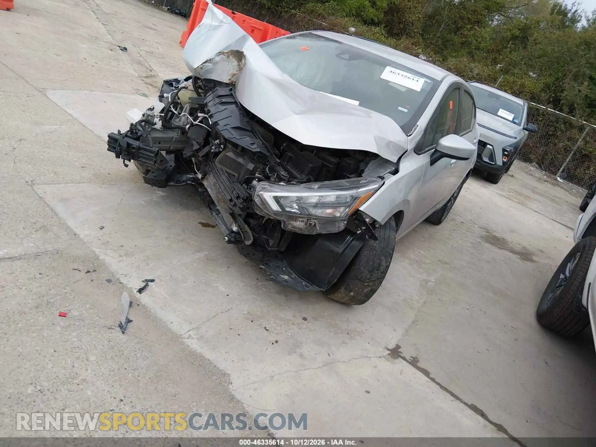 2 Photograph of a damaged car 3N1CN8EV7SL866708 NISSAN VERSA 2025