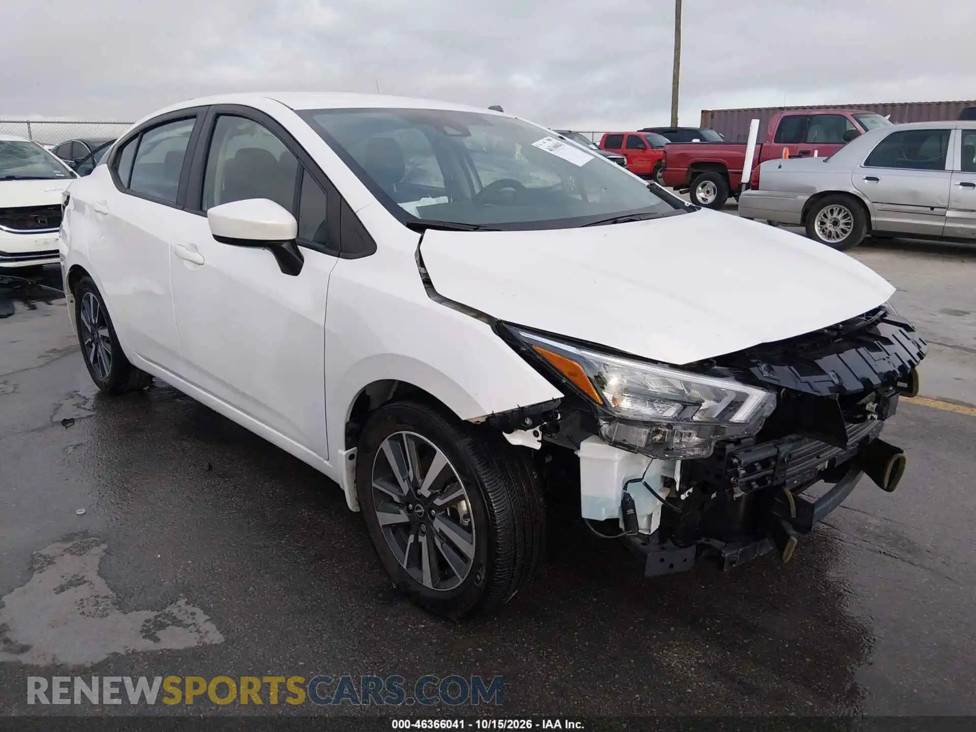 1 Photograph of a damaged car 3N1CN8EV7SL870421 NISSAN VERSA 2025