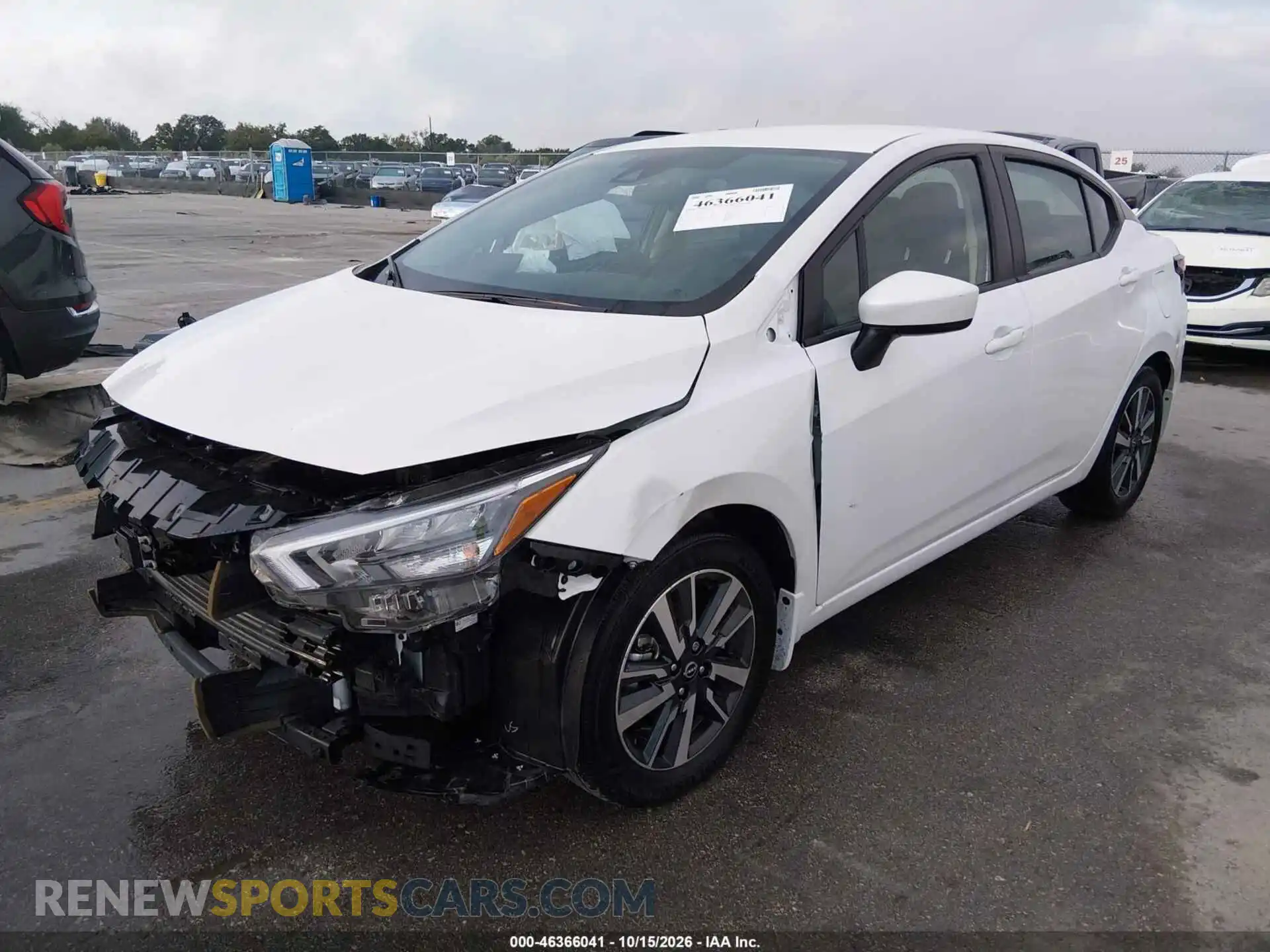 2 Photograph of a damaged car 3N1CN8EV7SL870421 NISSAN VERSA 2025