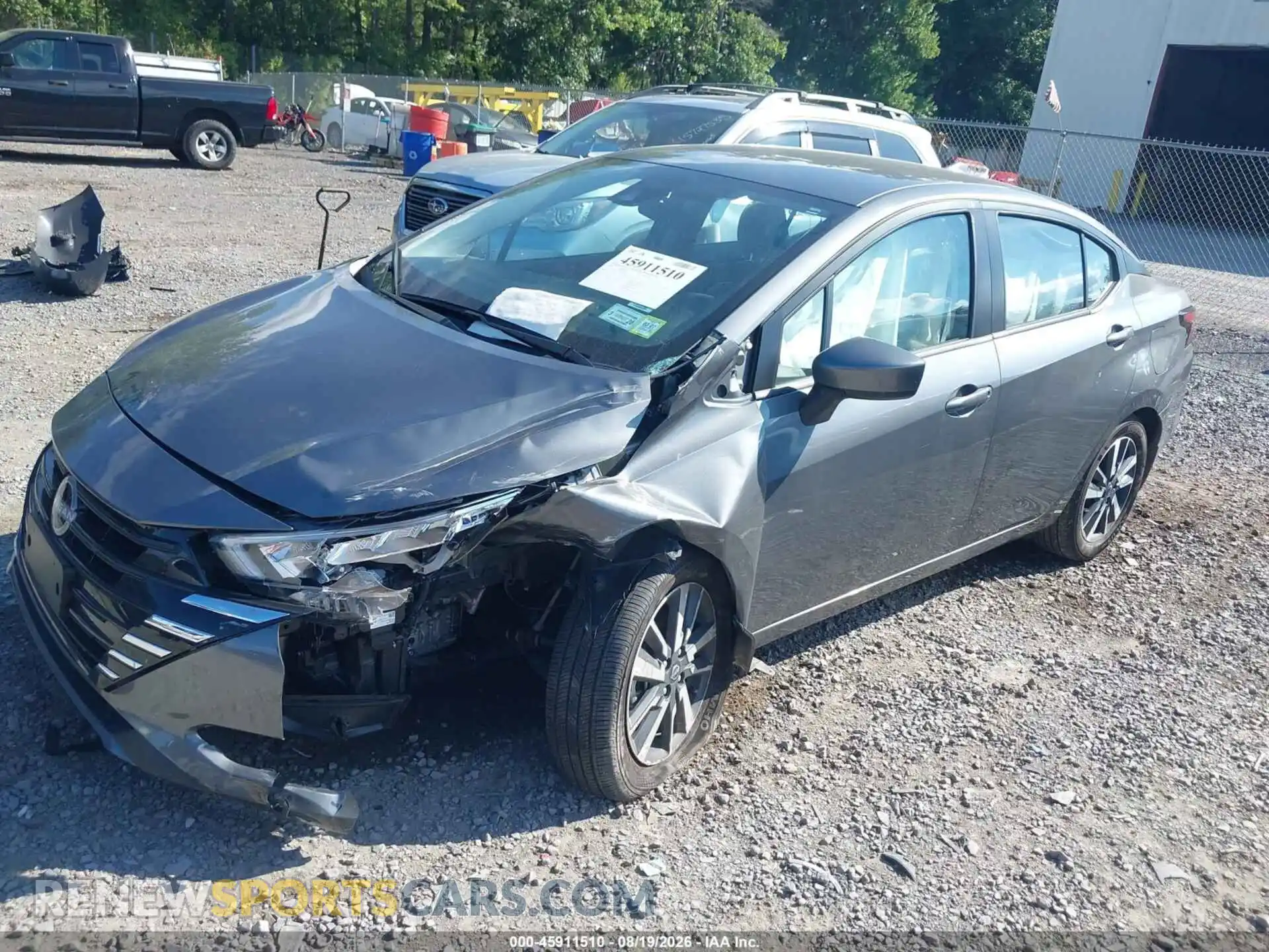 2 Photograph of a damaged car 3N1CN8EV7SL871326 NISSAN VERSA 2025