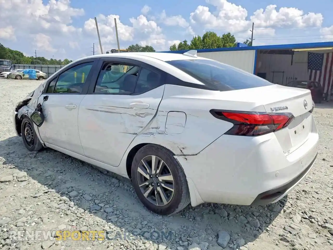 2 Photograph of a damaged car 3N1CN8EV7SL873657 NISSAN VERSA 2025