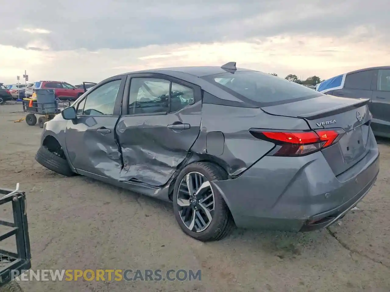 2 Photograph of a damaged car 3N1CN8FV2SL836420 NISSAN VERSA 2025