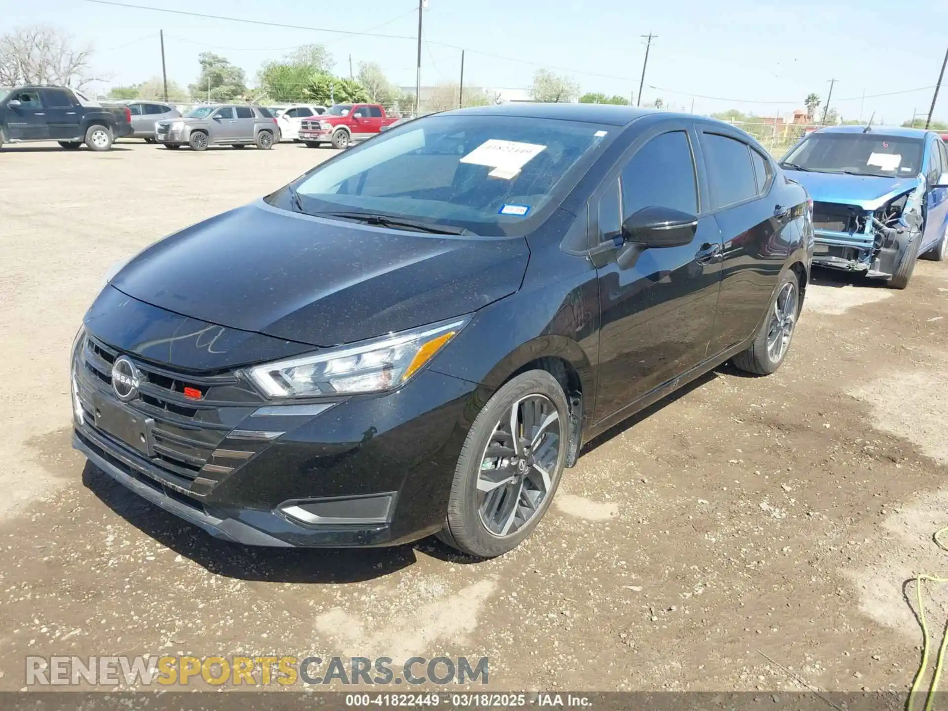 2 Photograph of a damaged car 3N1CN8FV7SL829169 NISSAN VERSA 2025