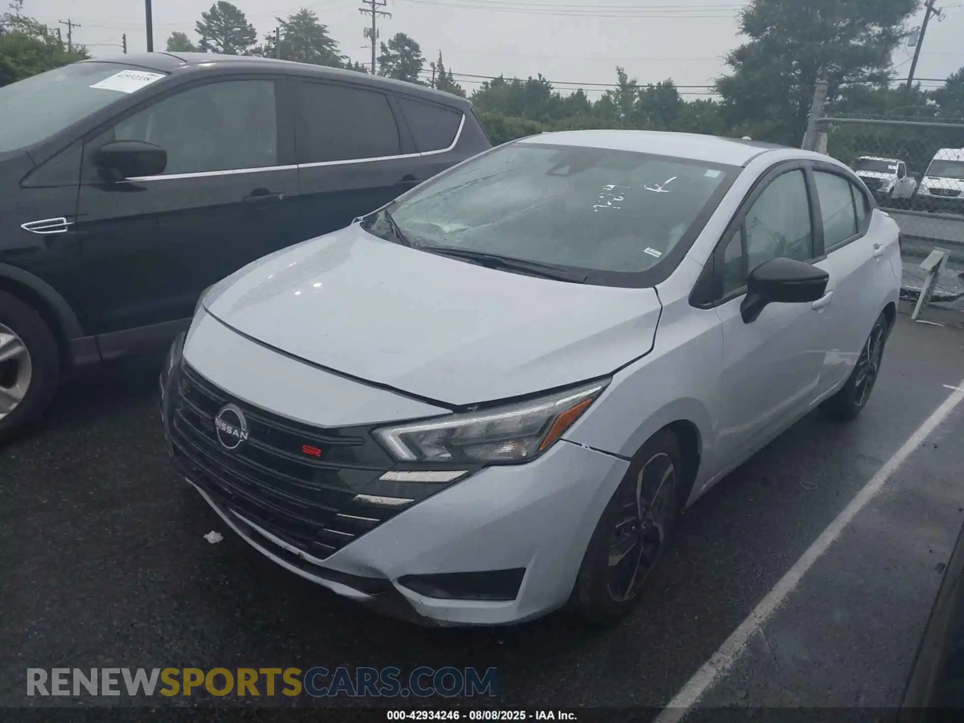 2 Photograph of a damaged car 3N1CN8FV7SL835098 NISSAN VERSA 2025