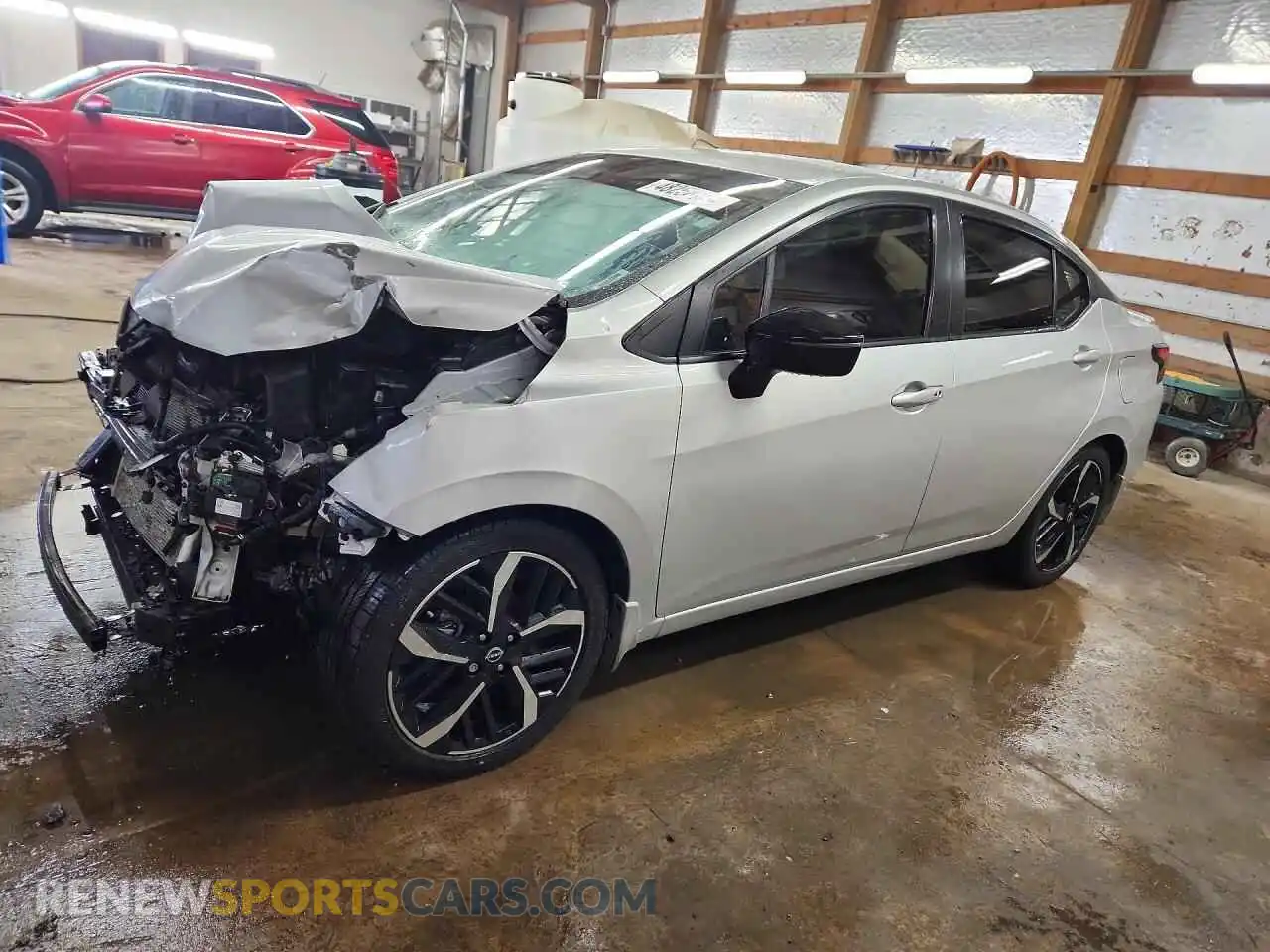 1 Photograph of a damaged car 3N1CN8FV7SL846702 NISSAN VERSA 2025