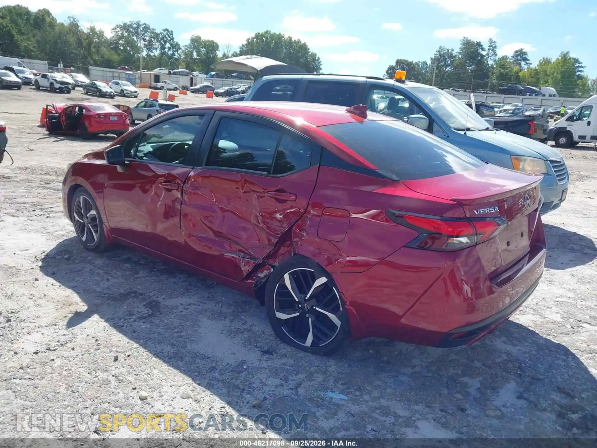 3 Photograph of a damaged car 3N1CN8FV7SL847848 NISSAN VERSA 2025
