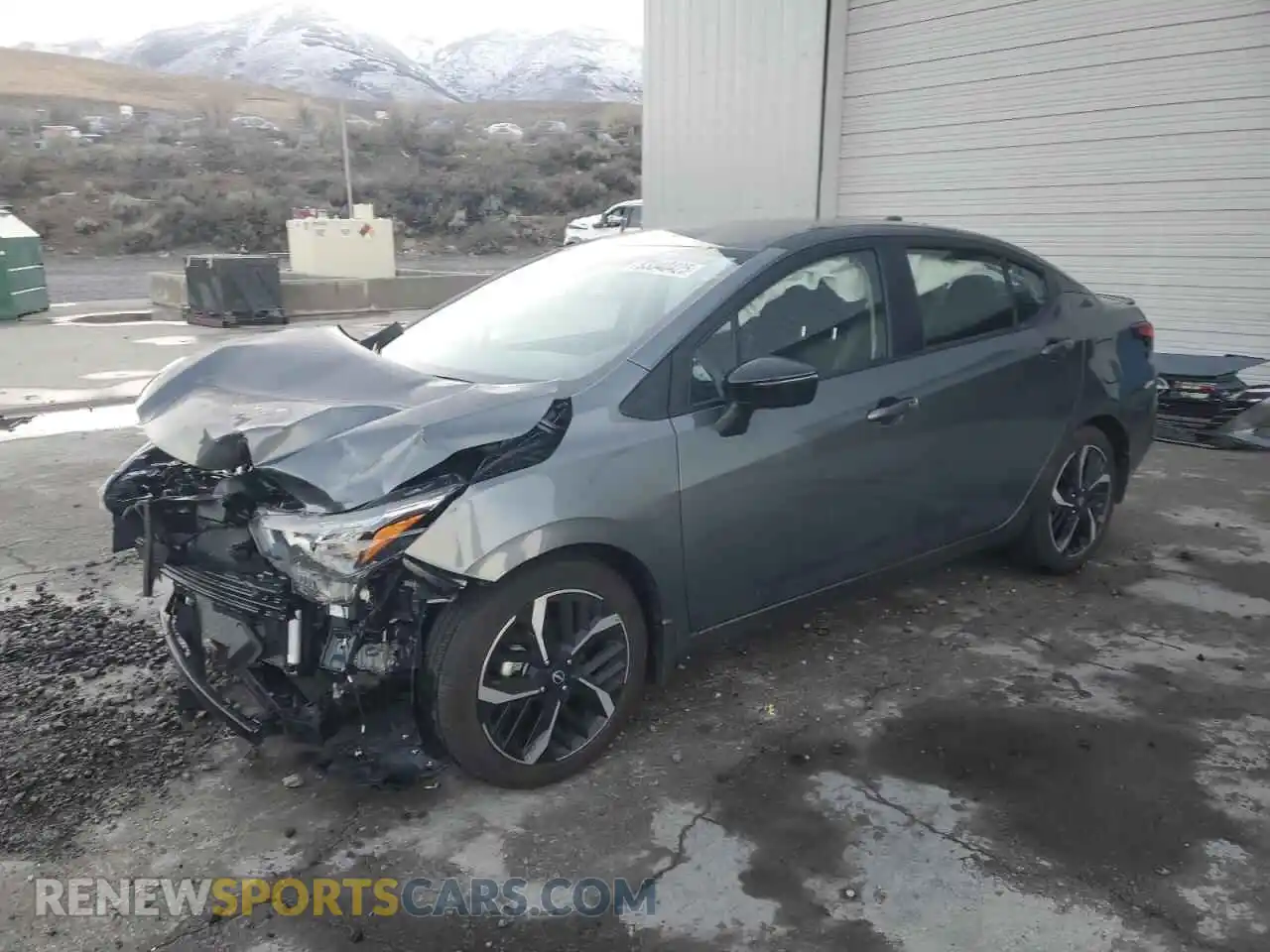 1 Photograph of a damaged car 3N1CN8FV7SL860938 NISSAN VERSA 2025