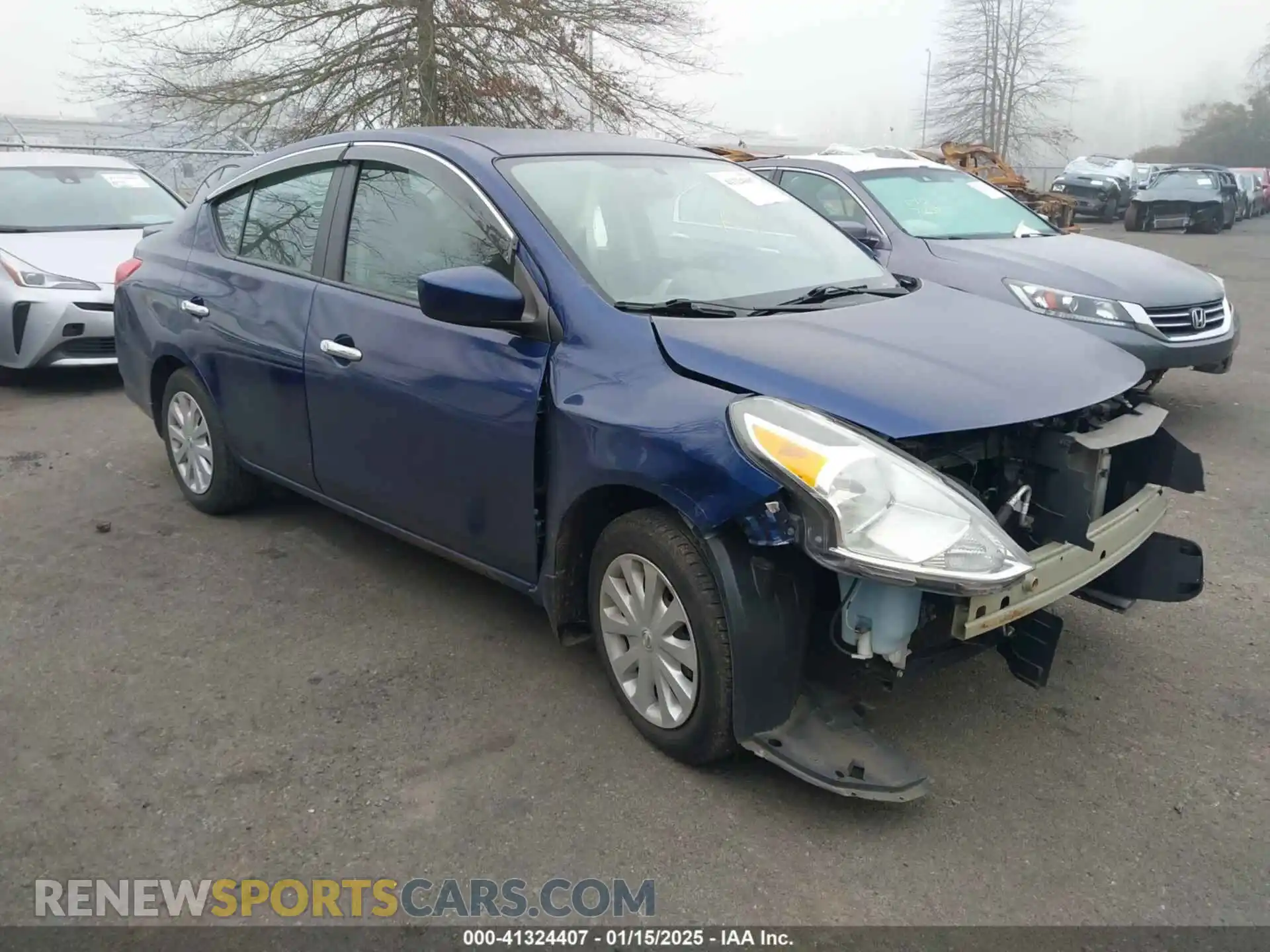 1 fotografías del automóvil dañado 3N1CN7AP2KL810791 NISSAN VERSA SEDAN 2019