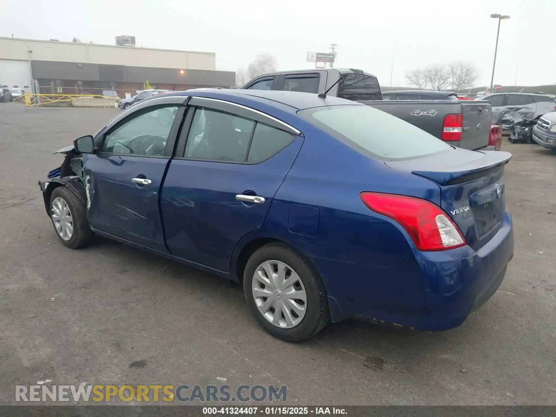 3 fotografías del automóvil dañado 3N1CN7AP2KL810791 NISSAN VERSA SEDAN 2019