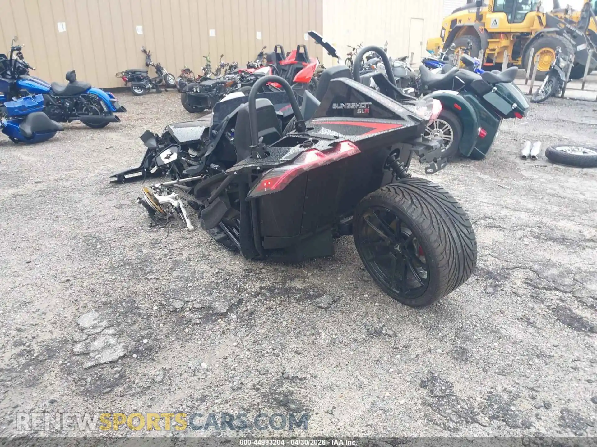 3 fotografías del automóvil dañado 57XAAFHBXP8160254 POLARIS SLINGSHOT 2023