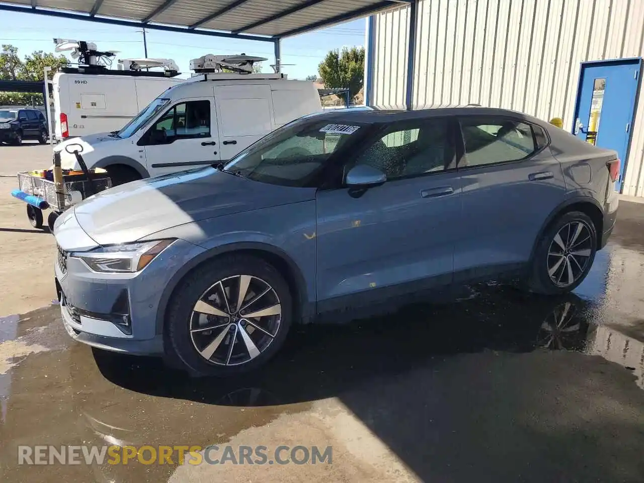 1 fotografías del automóvil dañado LPSED3KA0ML015256 POLESTAR 2 2021