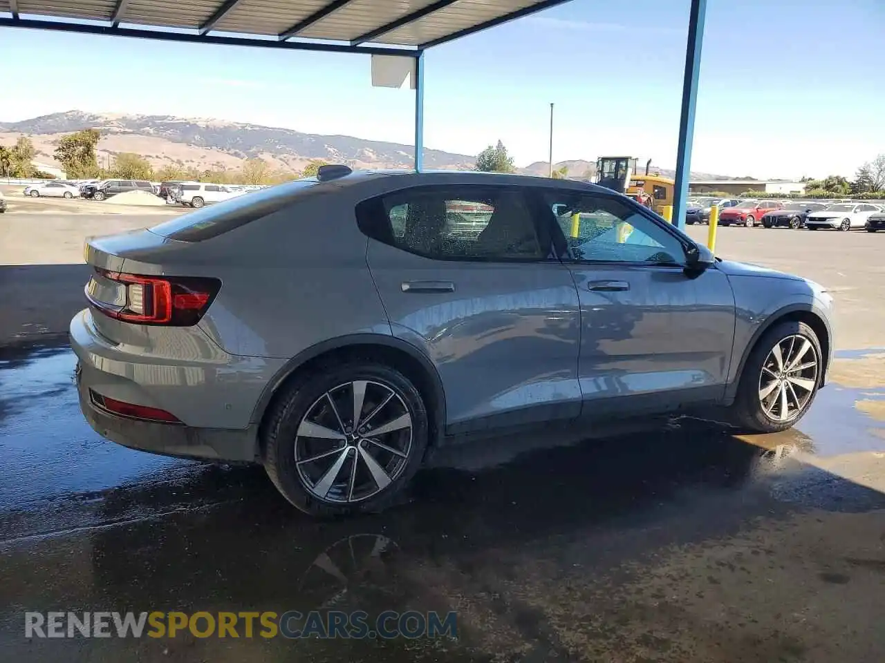 3 fotografías del automóvil dañado LPSED3KA0ML015256 POLESTAR 2 2021