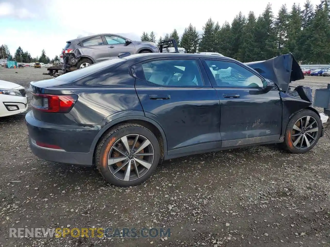 3 Photograph of a damaged car LPSED3KA3ML011332 POLESTAR 2 2021