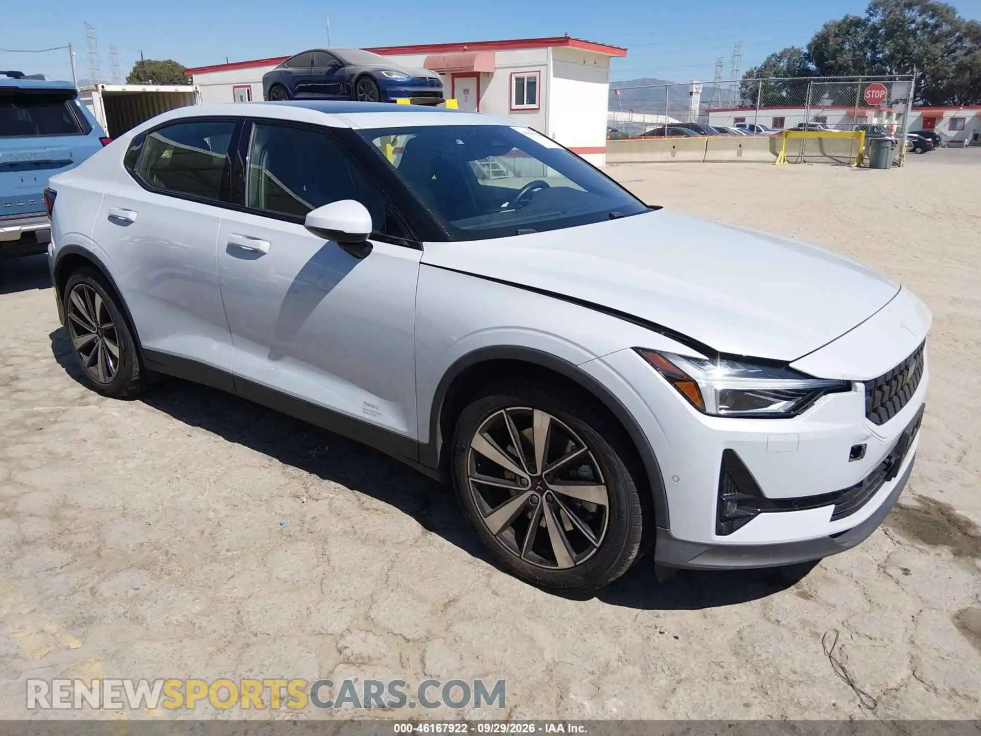 1 Photograph of a damaged car LPSED3KA7ML017375 POLESTAR 2 2021