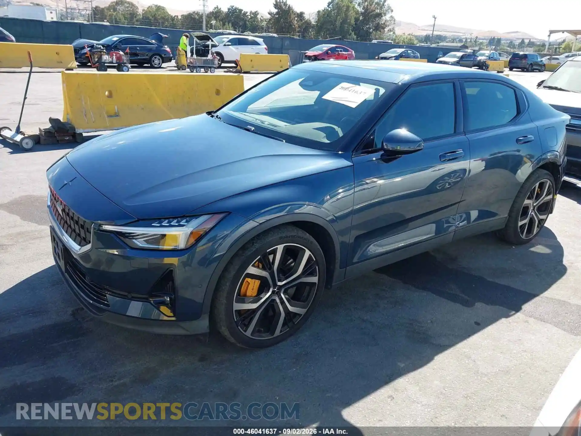 2 fotografías del automóvil dañado LPSED3KA9ML006250 POLESTAR 2 2021
