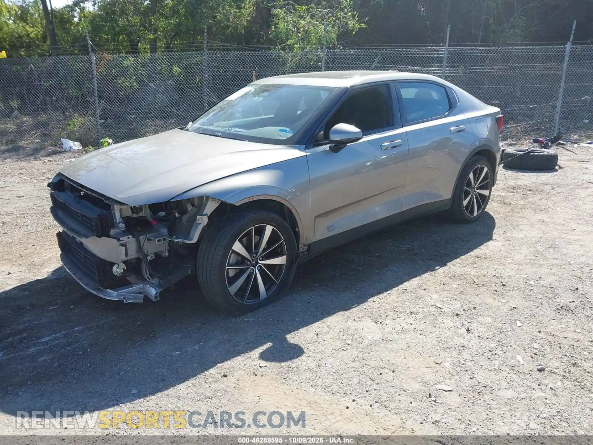 2 Photograph of a damaged car LPSED3KA9ML008371 POLESTAR 2 2021