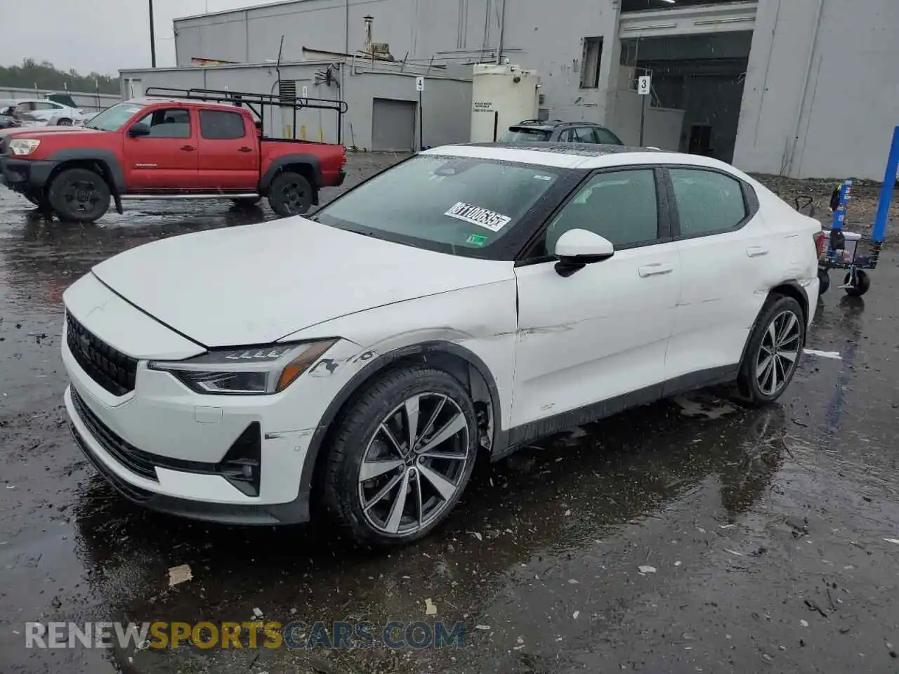 1 Photograph of a damaged car LPSED3KA9ML015417 POLESTAR 2 2021