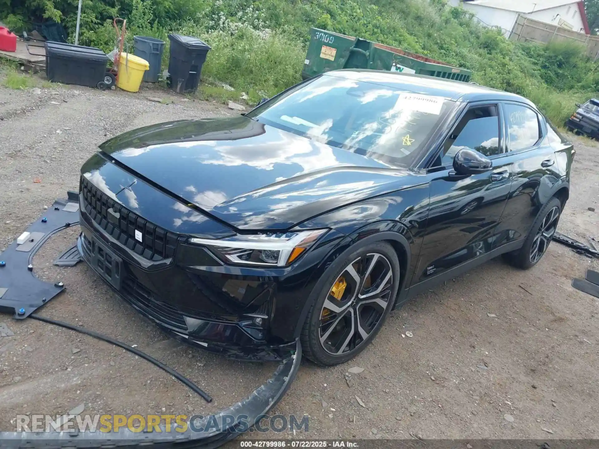 2 Photograph of a damaged car LPSED3KA0NL053491 POLESTAR 2 2022