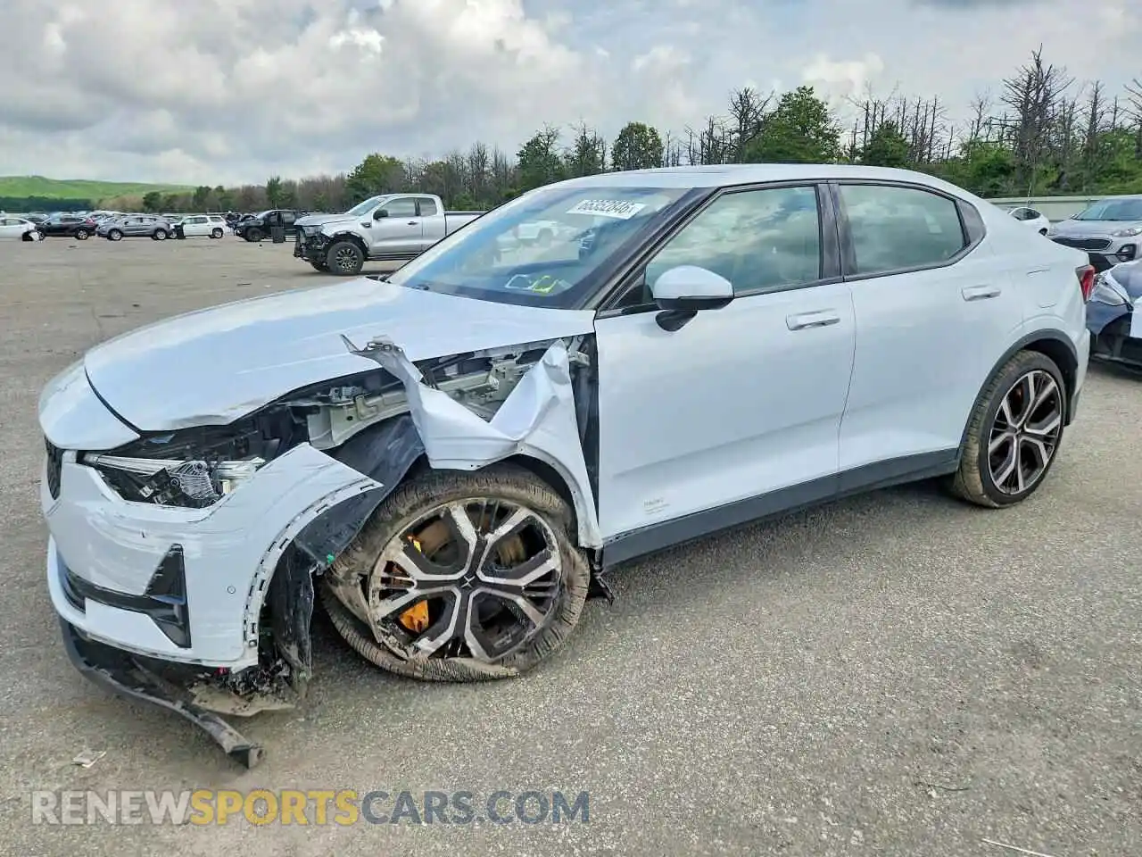 1 fotografías del automóvil dañado LPSED3KA0NL053605 POLESTAR 2 2022